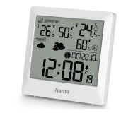 Hama STACJA POGODY PALAWAN TERMOMETR HIGROMETR BIAŁA - 1416480 - zdjęcie 2
